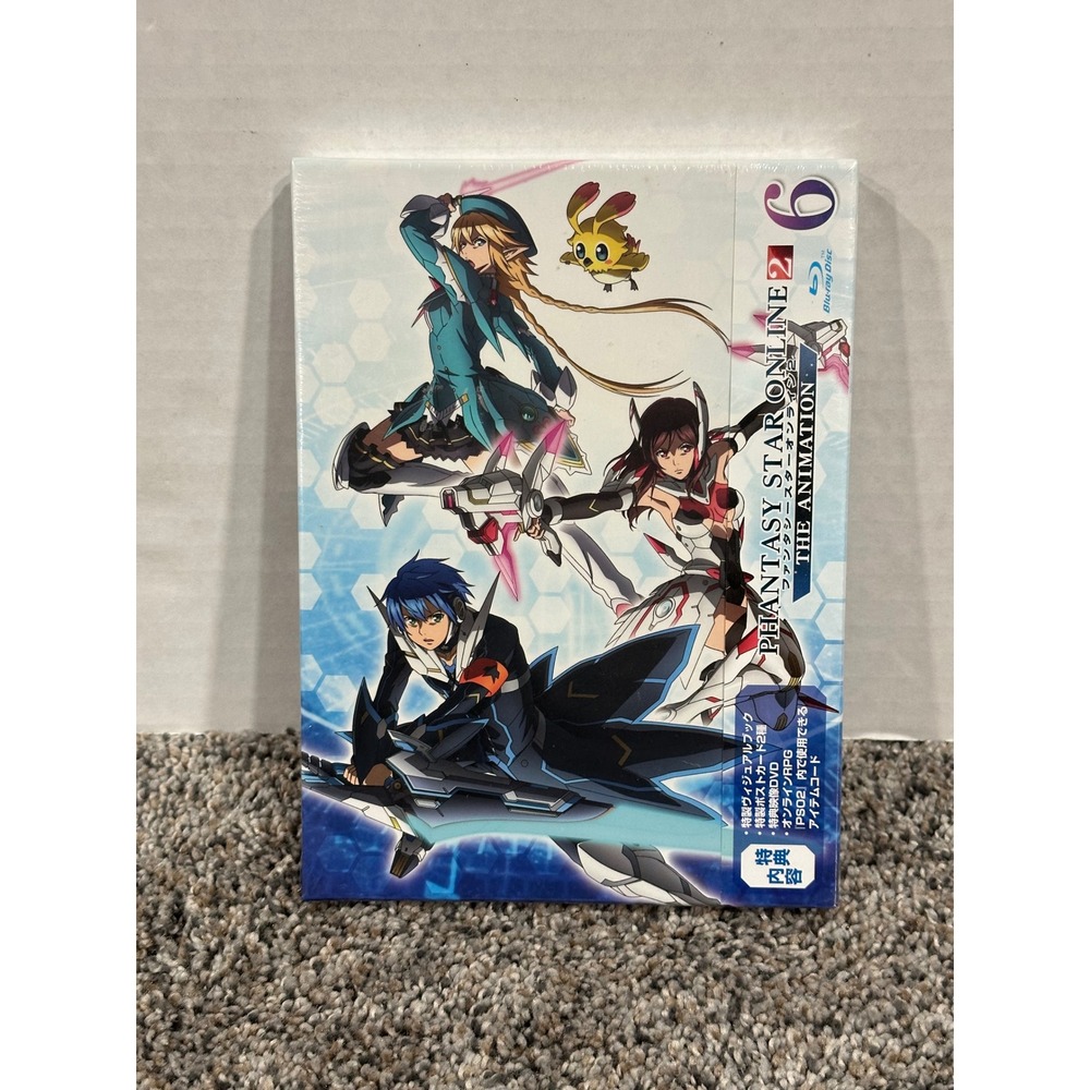Sega Phantasy Star Online 2 The Animation Vol 6 Blu-ray DVD New Japanese Import